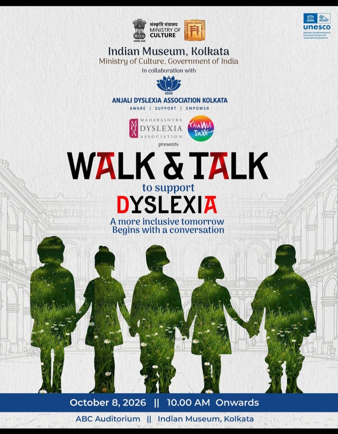 Walk for Dyslexia 2026 poster